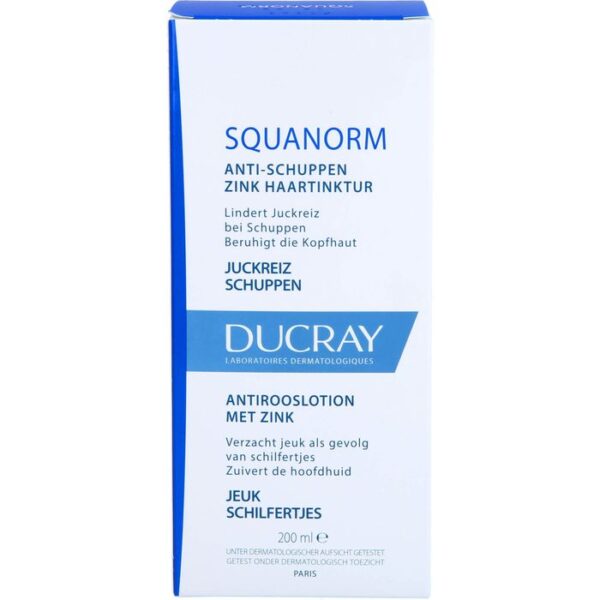 DUCRAY SQUANORM Anti Schuppen Zink Haartinktur 200 ml