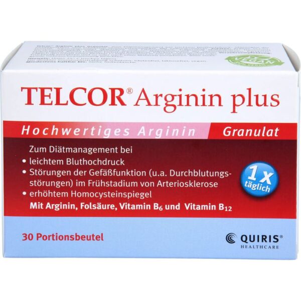 TELCOR Arginin plus Btl. Granulat 30 St.