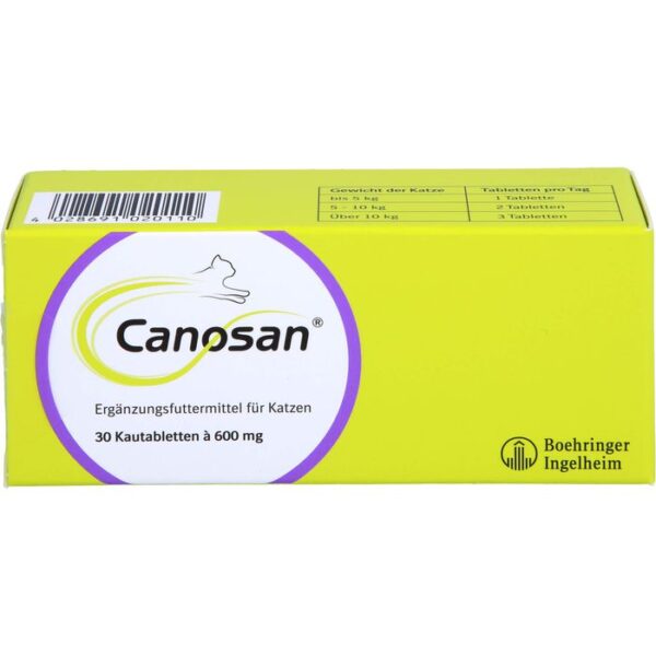 CANOSAN Kautabletten f.Katzen 30 St.