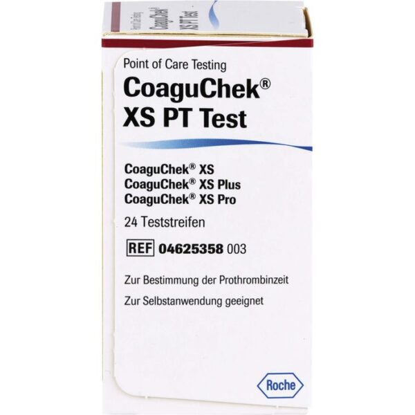 COAGUCHEK XS PT Test 24 St.