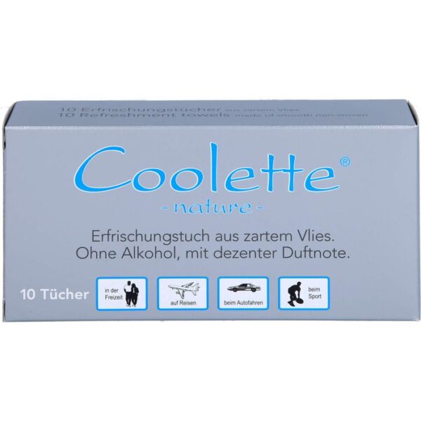 COOLETTE Nature Erfrischungstuch Vlies 10 St.