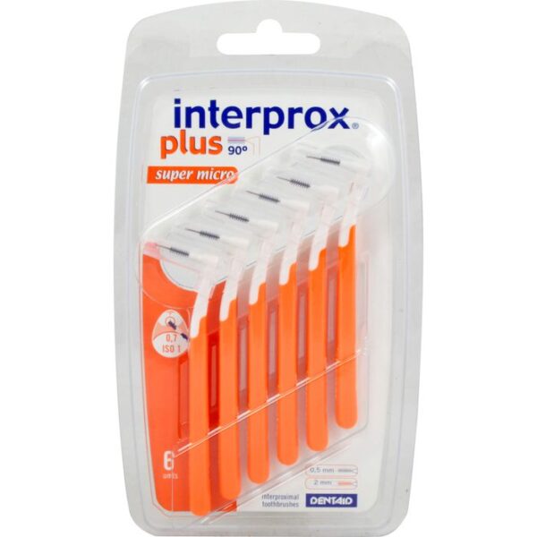 INTERPROX plus super micro orange Interdentalb. 6 St.