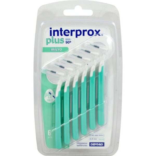 INTERPROX plus micro grün Interdentalbürste 6 St.