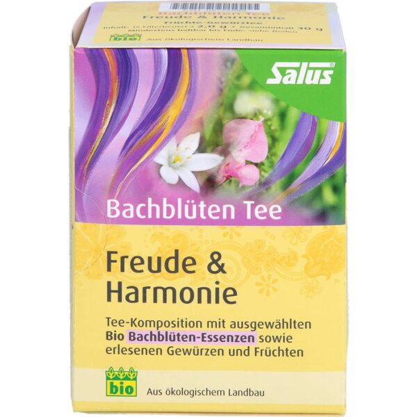 BACHBLÜTEN TEE Freude & Harmonie Bio Salus Fbtl. 15 St.