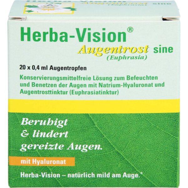 HERBA-VISION Augentrost sine Augentropfen 8 ml