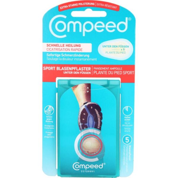 COMPEED Blasenpflaster unter den Füßen 5 St.