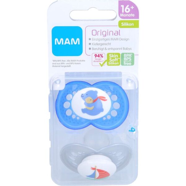 MAM Original Silikon 16+ Monate 2 St.