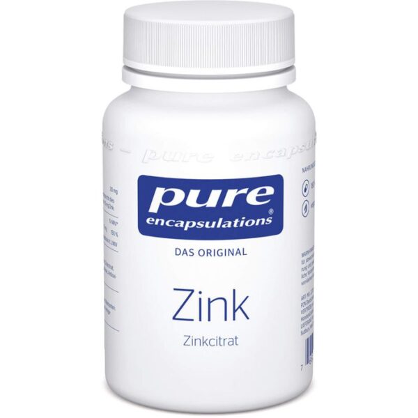 PURE ENCAPSULATIONS Zink Zinkcitrat Kapseln 180 St.