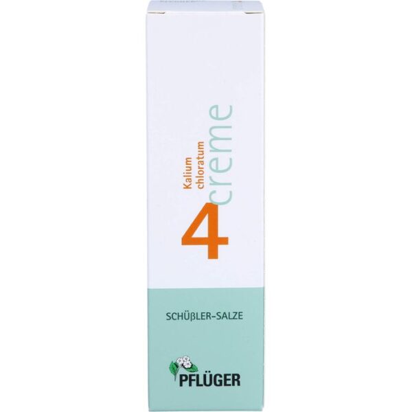 BIOCHEMIE Pflüger 4 Kalium chloratum Creme 75 g