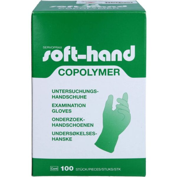 HANDSCHUHE Einmal Copolymer steril Gr.M 100 St.