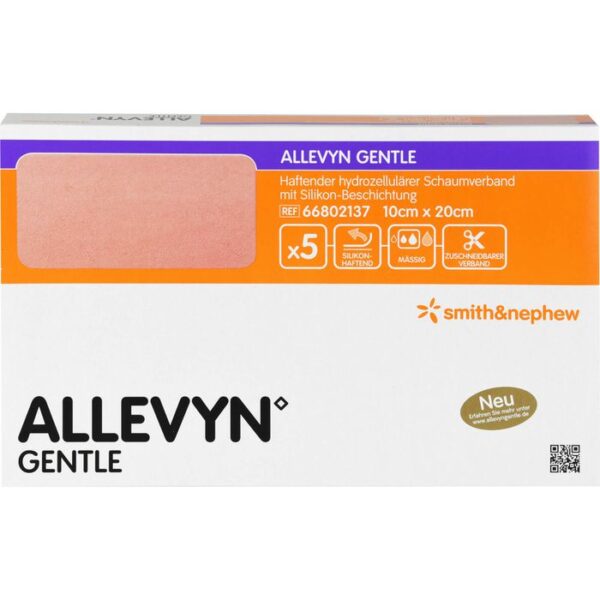 ALLEVYN Gentle 10x20 cm Schaumverb. 5 St.