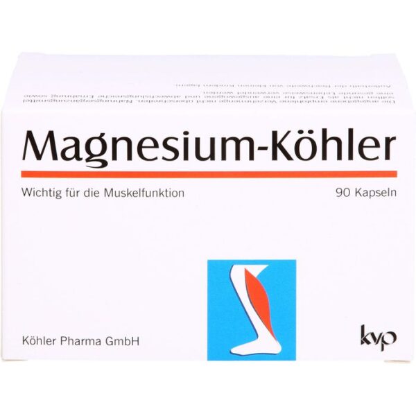 MAGNESIUM KÖHLER Kapseln 90 St.