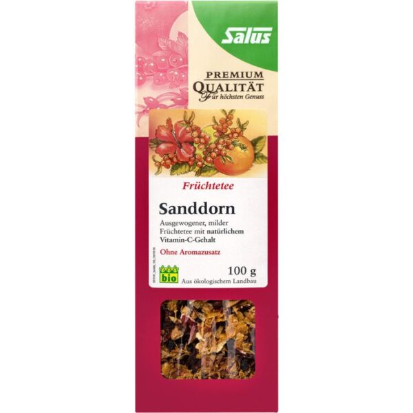 SANDDORN FRÜCHTETEE Bio Salus 100 g