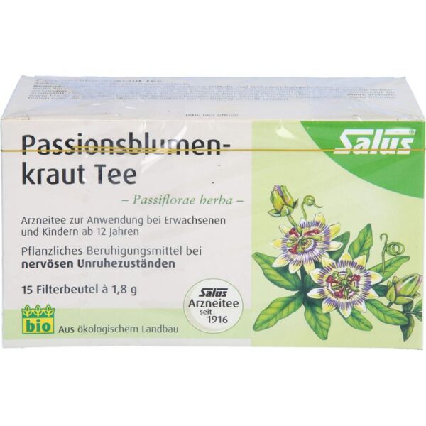 PASSIONSBLUMENKRAUT Tee Passiflorae her.Bio Salus 15 St.