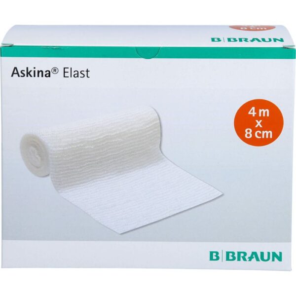 ASKINA Elast Binde 8 cmx4 m lose 20 St.