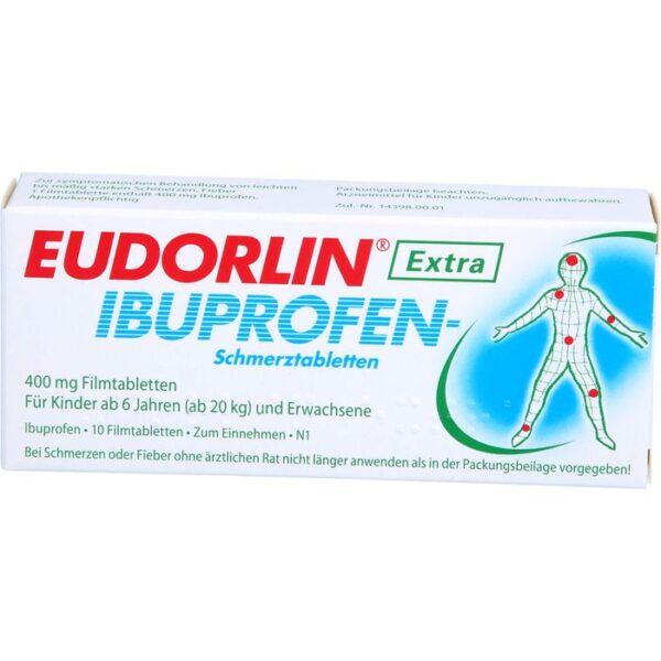 EUDORLIN extra Ibuprofen Schmerztabl. 10 St.