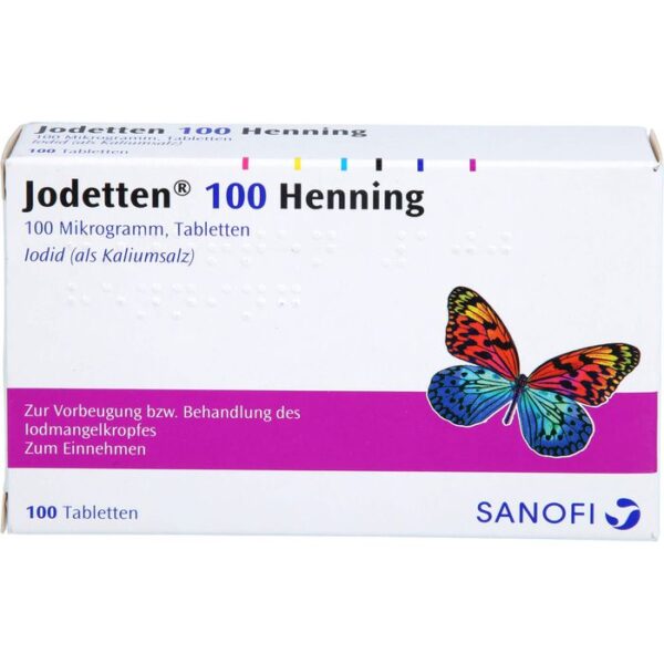 JODETTEN 100 Henning Tabletten 100 St.