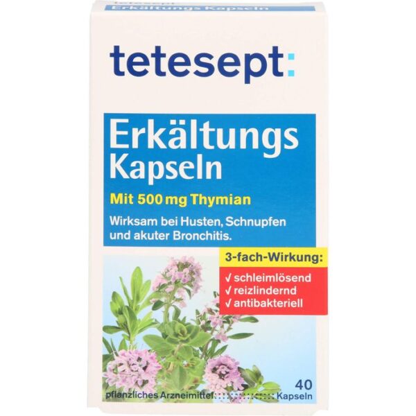 TETESEPT Erkältungs Kapseln 40 St.