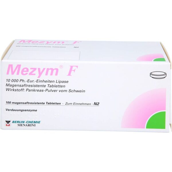 MEZYM F magensaftresistente Tabletten 100 St.