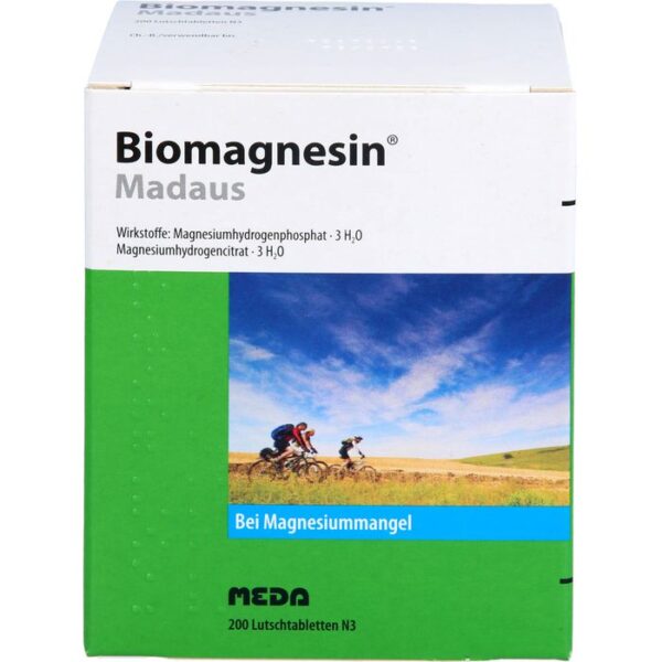 BIOMAGNESIN Madaus Lutschtabletten 200 St.