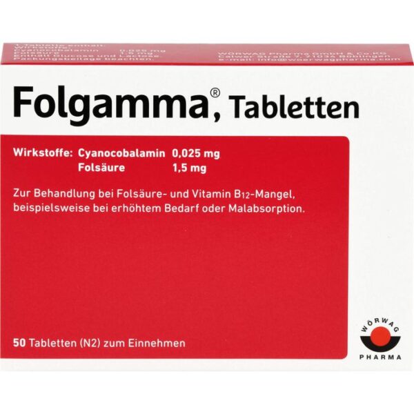 FOLGAMMA Tabletten 50 St.