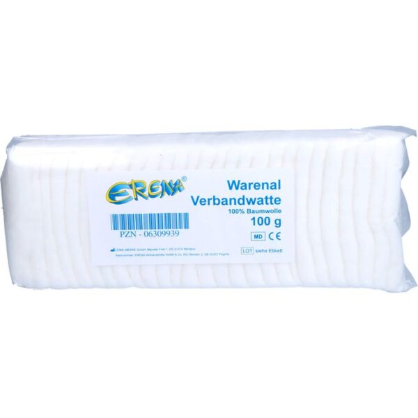 WARENAL Verbandwatte 100 g