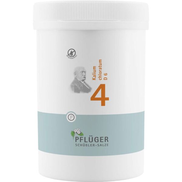 BIOCHEMIE Pflüger 4 Kalium chloratum D 6 Tabletten 4000 St.