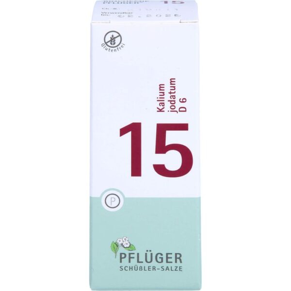 BIOCHEMIE Pflüger 15 Kalium jodatum D 6 Tabletten 100 St.