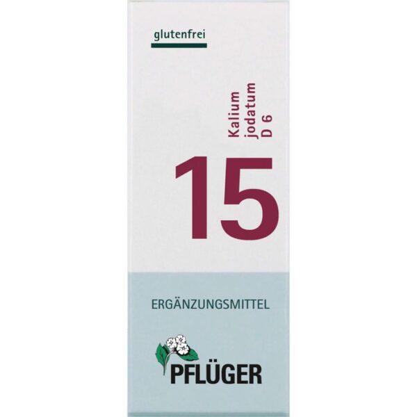 BIOCHEMIE Pflüger 15 Kalium jodatum D 6 Tabletten 400 St.