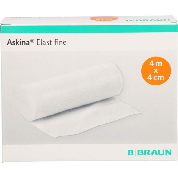 ASKINA Elast Fine Binde 4 cmx4 m lose 20 St.