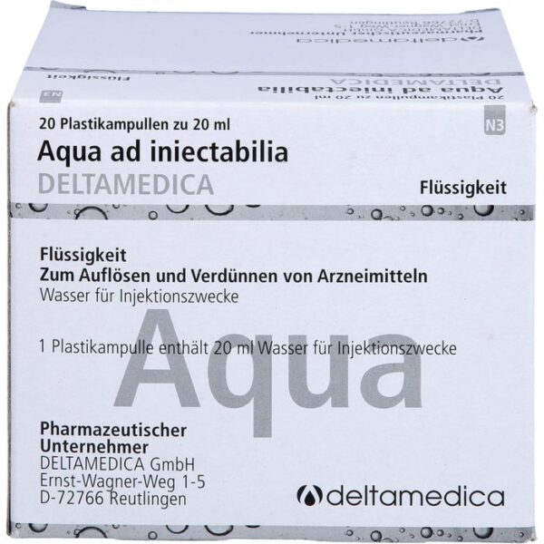 AQUA AD iniectabilia Plastik 400 ml