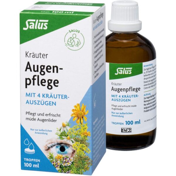 AUGENPFLEGE Kräuter Augenkosmetikum äußerl.Salus 100 ml