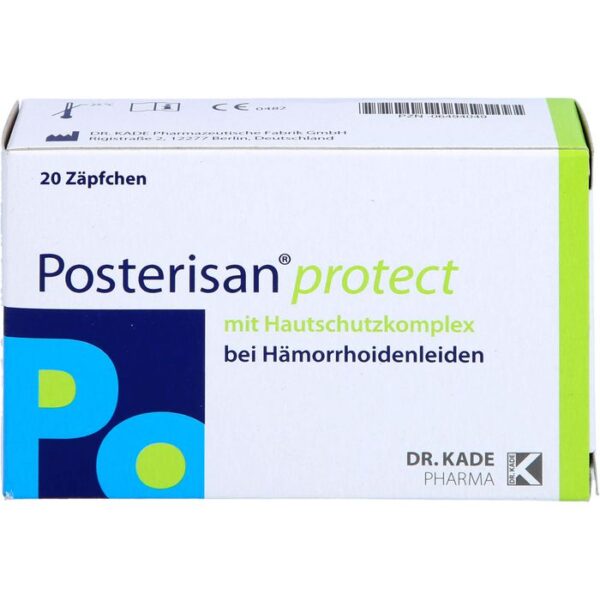 POSTERISAN protect Suppositorien 20 St.