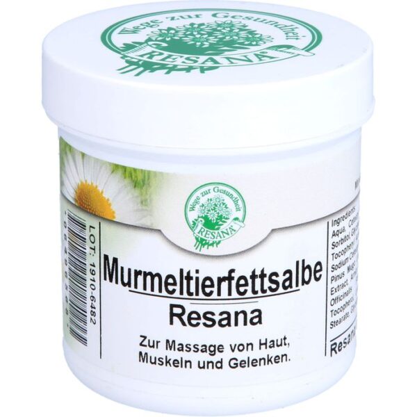 MURMELTIERFETTSALBE Resana 100 ml