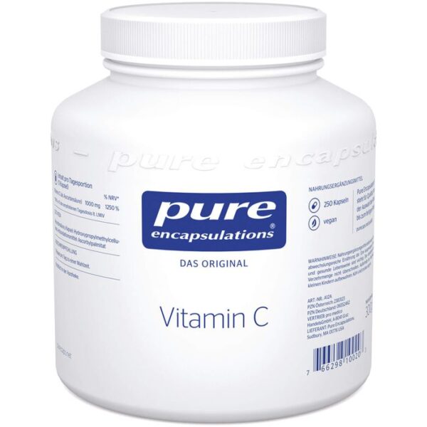 PURE ENCAPSULATIONS Vitamin C Kapseln 250 St.