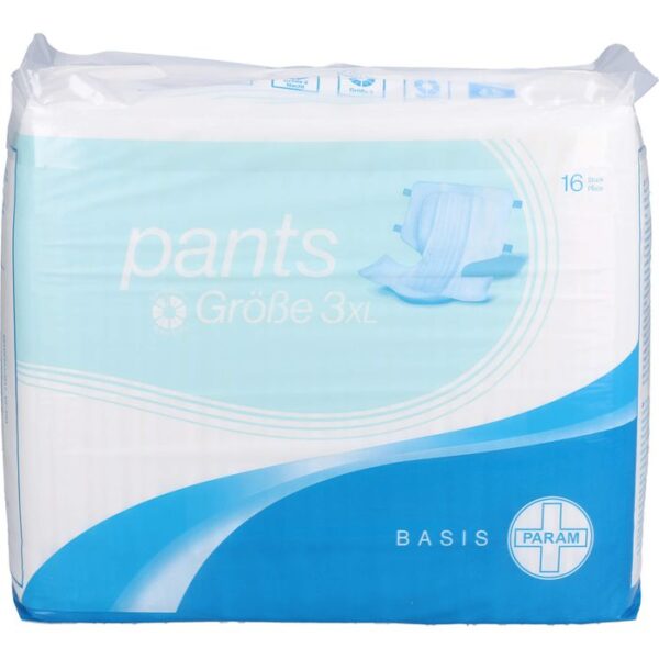 PARAM Pants Basis Gr.3 XL 16 St.