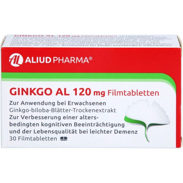 GINKGO AL 120 mg Filmtabletten 30 St.