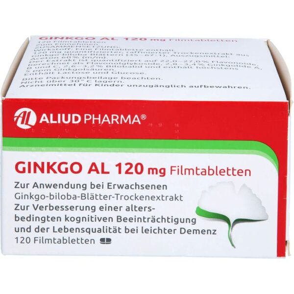 GINKGO AL 120 mg Filmtabletten 120 St.