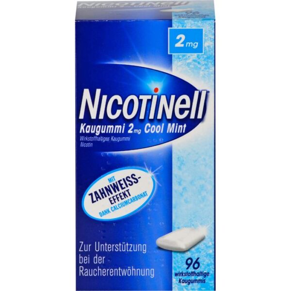 NICOTINELL Kaugummi Cool Mint 2 mg 96 St.