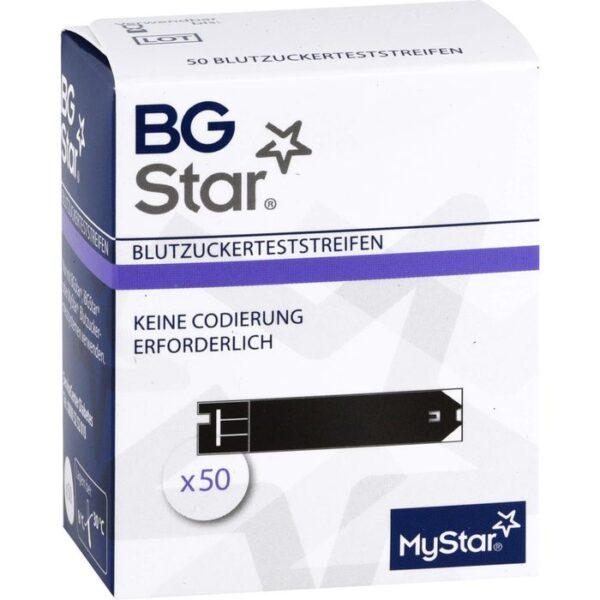 BGSTAR Teststreifen 50 St.