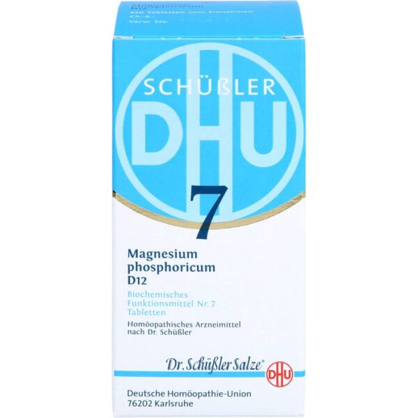 BIOCHEMIE DHU 7 Magnesium phosphoricum D 12 Tabl. 420 St.