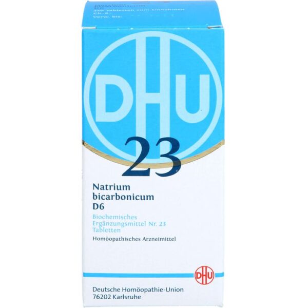 BIOCHEMIE DHU 23 Natrium bicarbonicum D 6 Tabl. 420 St.