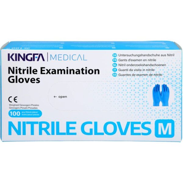 NITRIL Einmal Handschuhe puderfrei mittel 100 St.