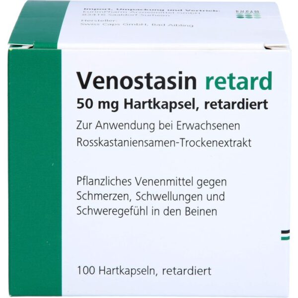 VENOSTASIN retard 50 mg Hartkapsel retardiert 100 St.