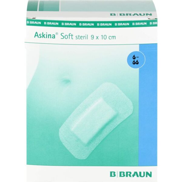 ASKINA Soft Wundverband 9x10 cm steril 50 St.