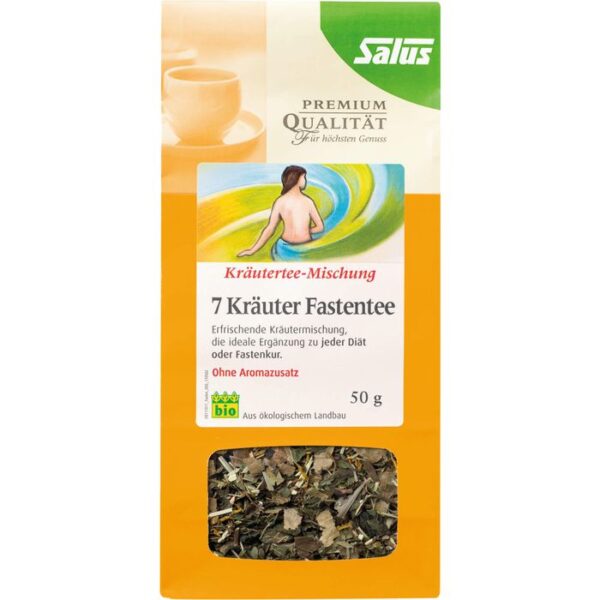 FASTENTEE 7 Kräuter Kräutertee Bio Salus 50 g