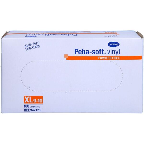 PEHA-SOFT Vinyl Unt.Handschuhe unste.puderfrei XL 100 St.