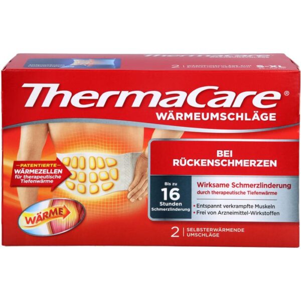 THERMACARE Rückenumschläge S-XL z.Schmerzlind. 2 St.