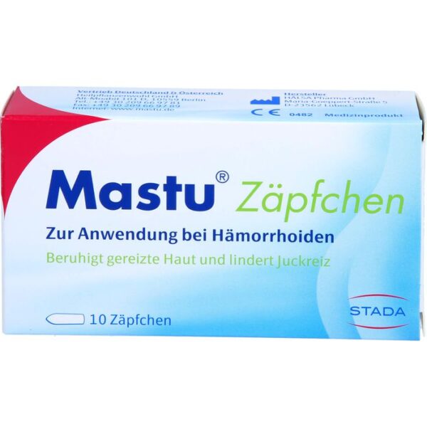 MASTU Zäpfchen Hämorrhoiden 10 St.