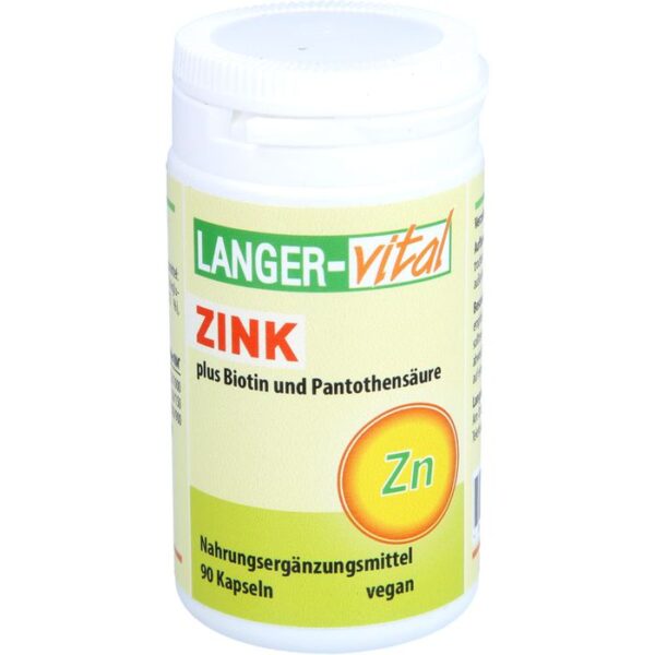 ZINK+VIT.B5+Biotin Kapseln 90 St.